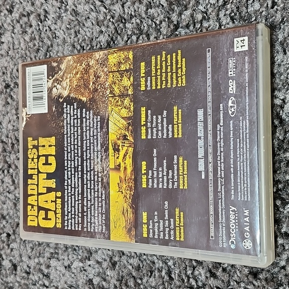 DEADLIEST CATCH DISCOVERY CHANNEL COMPLETE 6 SEASON DVD - Picture 2 of 9